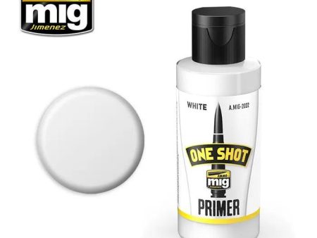 Ammo by MIG One Shot Primer - White 60ml Supply