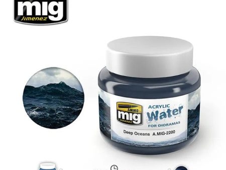 Ammo by MIG Dioramas Deep Oceans 250ml For Cheap