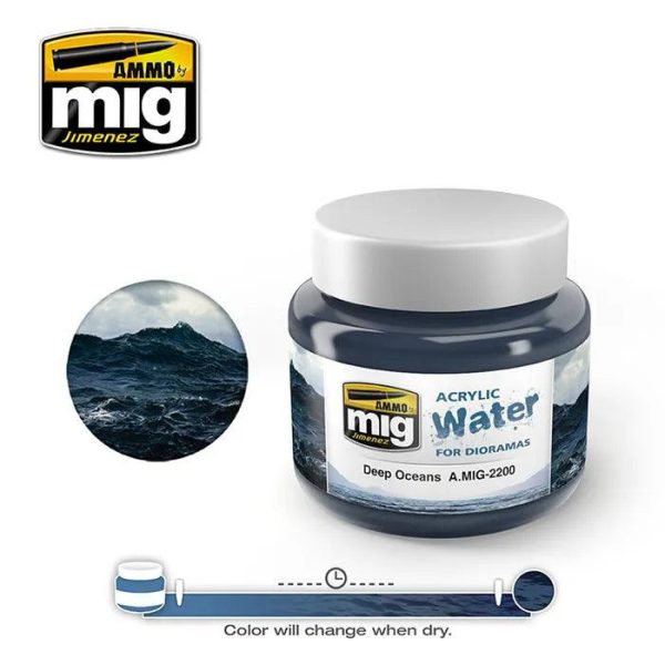 Ammo by MIG Dioramas Deep Oceans 250ml For Cheap