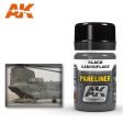 AK Interactive Weathering Products - Paneliner for Black Camouflage Online Sale