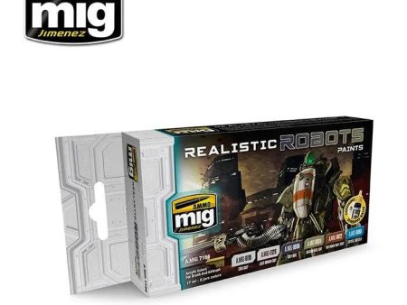 Ammo by MIG Realistic Robots Colour Set Online Hot Sale