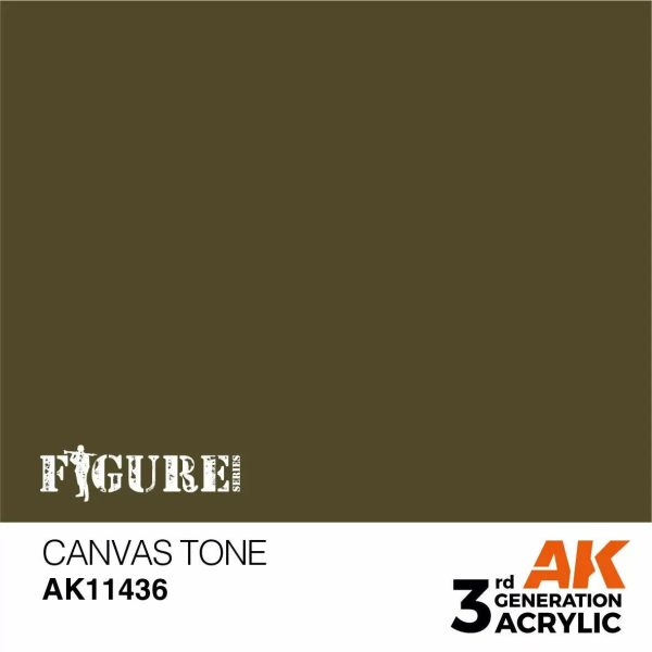 AK Interactive 3Gen Figures Acrylics - Canvas Tone 17ml Cheap