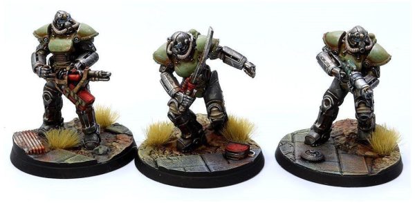 Fallout Wasteland Warfare Miniatures - Unaligned T-51 Power Armour Discount