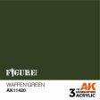 AK Interactive 3Gen Figures Acrylics - Waffen Green 17ml Fashion