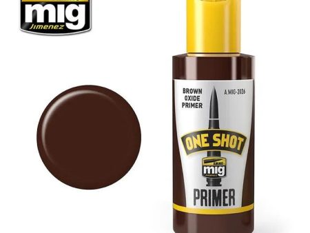 Ammo by MIG One Shot Primer - Brown Oxide 60ml Discount