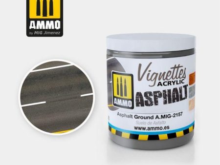 Ammo by MIG Dioramas Asphalt Ground 100ml Online Sale