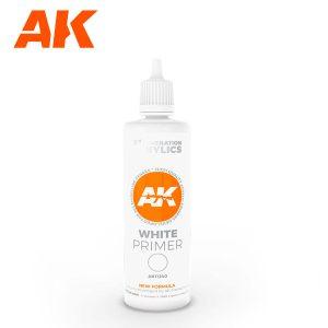 AK Interactive 3Gen Primers - White Primer 100 ml Online now