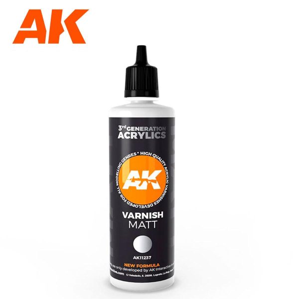 AK Interactive 3Gen Varnish - Matt Varnish 100 ml Online