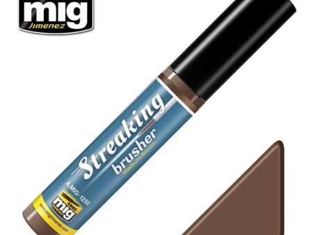 Ammo By MIG Medium Brown Streakingbrusher Online