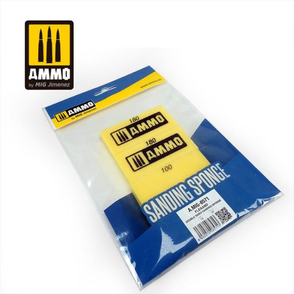 Ammo by MIG Accessories Flexand Double Sided Sanding Sponge – 4 pcs. on Sale