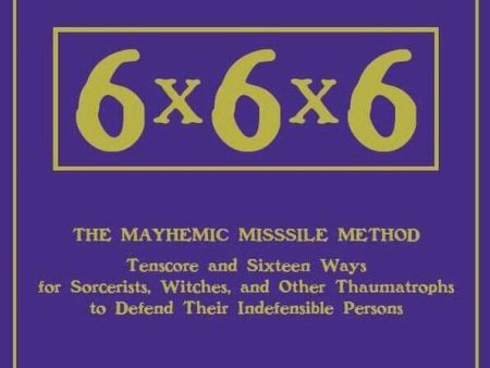 6x6x6 RPG The Mayhemic Misssile Method Discount