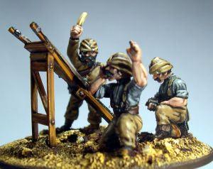 Woodbine Design - TURK06 Trench Catapult & 3 crew Supply