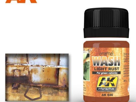 AK Interactive Weathering Products - Light Rust Wash Online Sale