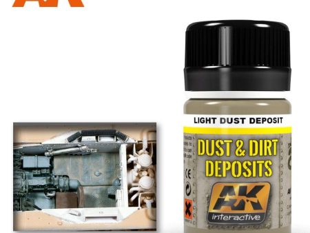 AK Interactive Weathering Products - Light Dust Deposit Online now