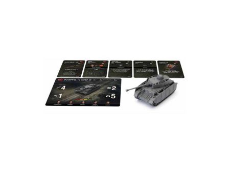 World of Tanks Miniatures Game Wave 2 Tank German (Panzer IV H) For Cheap