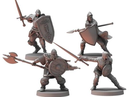 Dark Souls RPG Miniatures: Unkindled Heroes Pack 1 Sale