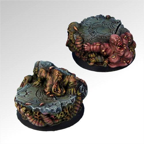 Rot and Grubs 40 mm round bases set1 (2) Online now