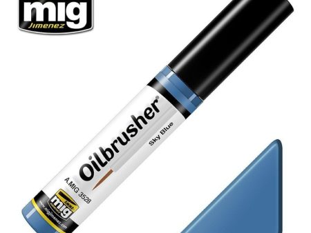 Ammo By MIG Sky blue Oilbrusher Hot on Sale