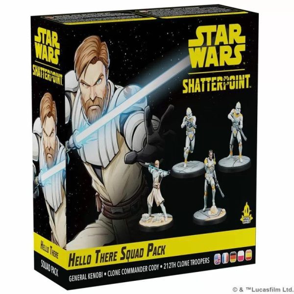 Star Wars Shatterpoint: Hello There - General Obi-Wan Kenobi Squad Pack For Sale