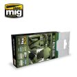 Ammo by MIG Green Mechas Colours Set Online Hot Sale