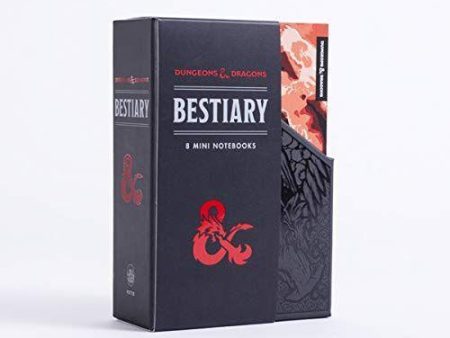 D&D Dungeons & Dragons Bestiary Notebook Set Online Sale