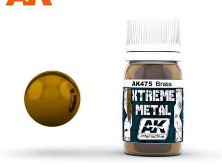 AK Interactive Metallic Xtreme Metal Brass For Discount