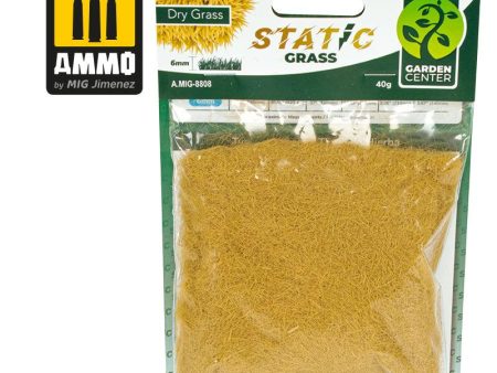 Ammo by MIG Dioramas - Static Grass - Dry Grass – 4mm For Sale