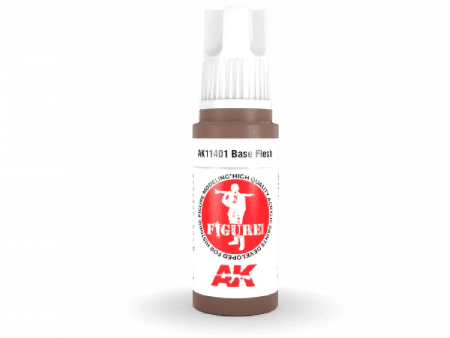 AK Interactive 3Gen Figures Acrylics - Base Flesh 17ml For Discount