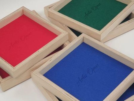 Artis Opus Dice Tray - Square (22x22cm) - Blue Online Hot Sale