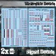 Waterslide Decal sheets - Signal Decals Online