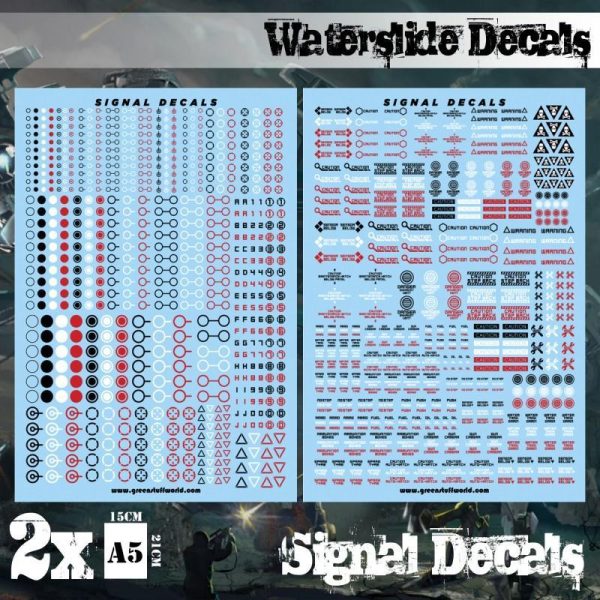 Waterslide Decal sheets - Signal Decals Online