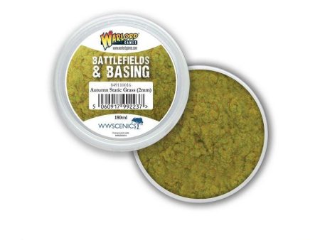 Battlefields & Basing - Autumn 2mm Static Grass (180ml) Online now