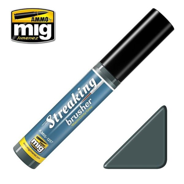 Ammo By MIG Warm Dirty grey Streakingbrusher Hot on Sale