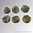 Rocky 25 mm round bases (5) Fashion