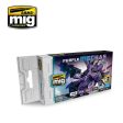 Ammo by MIG Purple Mechas Colour Set on Sale