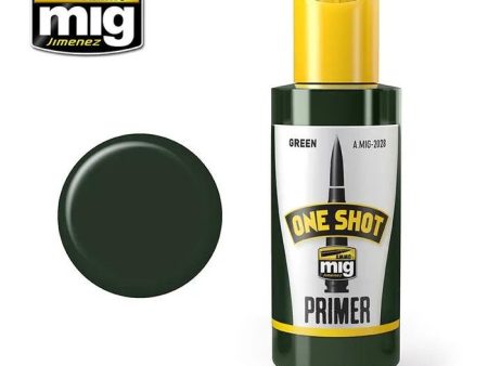 Ammo by MIG One Shot Primer - Green 60ml Online