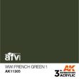 AK Interactive 3rd Gen Acrylic AFV WWI French Green Online now