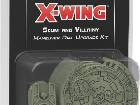 Star Wars X-Wing 2nd Edition Scum and Villainy Maneuver Dial Upgrade Kit Fashion