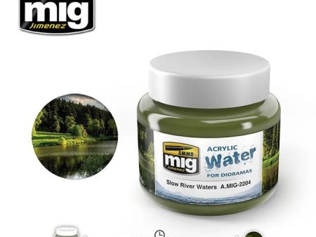 Ammo by MIG Dioramas Slow River Waters 250ml on Sale