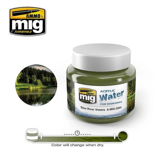 Ammo by MIG Dioramas Slow River Waters 250ml on Sale