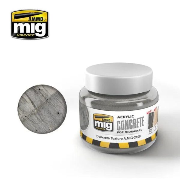 Ammo by MIG Dioramas Concrete Texture 250ml Online