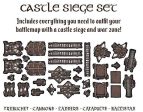 GTG Minis Tabletop Tokens - Castle Siege Set Cheap