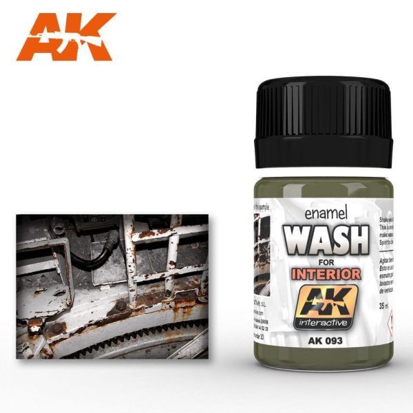 AK Interactive Weathering Products - Interior Wash Online Hot Sale