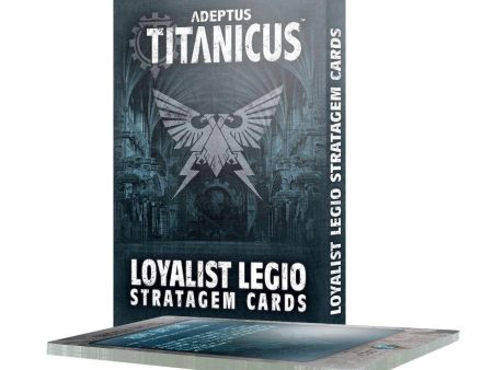 Adeptus Titanicus: Loyalist Legio Stratagem Cards Hot on Sale