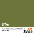 AK Interactive 3rd Gen Acrylic AFV RAL 7008 Graugrün Opt 2 Online now