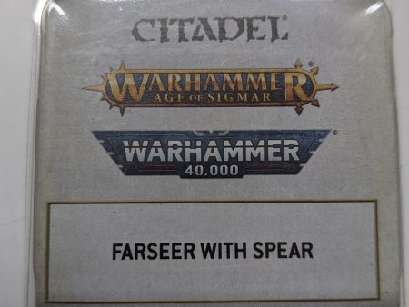 Aeldari: Farseer with Singing Spear - Metal Hot on Sale