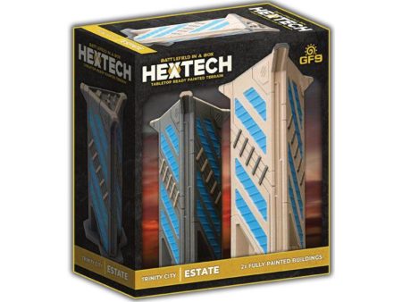 Hextech Terrain Trinity City Estate (2) Online Hot Sale