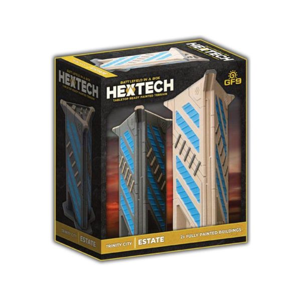 Hextech Terrain Trinity City Estate (2) Online Hot Sale