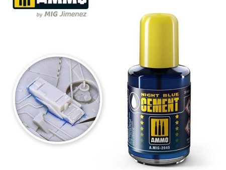 Ammo by MIG Night Blue Cement 30ml on Sale