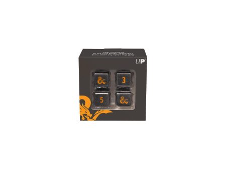 D&D Heavy Metal D6 Realmspace Deluxe Dice Set (4) Sale